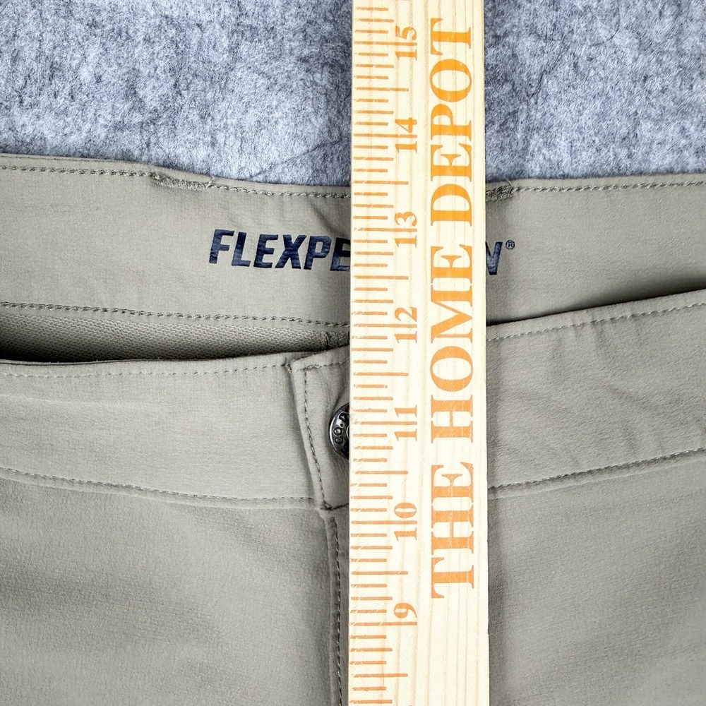 Duluth Trading Pants Mens 46x32 Tan Flexpedition Relaxed Fit Stretch Hiking EUC - Picture 4 of 14